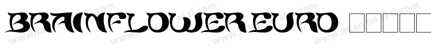 BrainFlowerEuro字体转换
