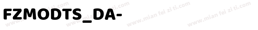 FZMODTS_DA字体转换