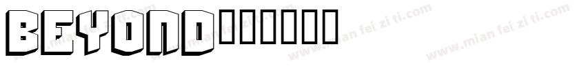 beyond字体转换