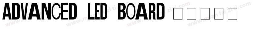 Advanced_LED_Board字体转换