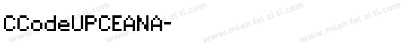 CCodeUPCEANA字体转换