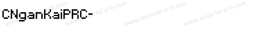 CNganKaiPRC字体转换