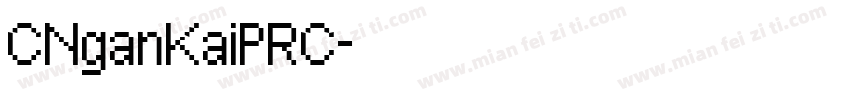 CNganKaiPRC字体转换