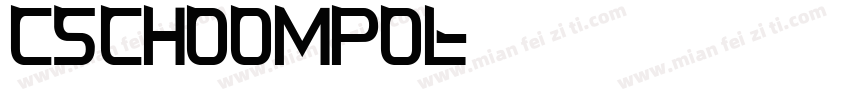 cs_choompol字体转换