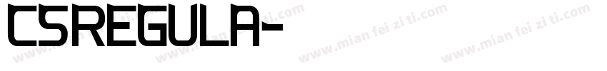 cs_regula字体转换