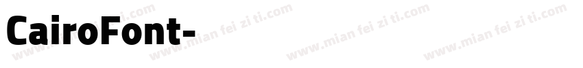 CairoFont字体转换