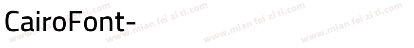 CairoFont字体转换