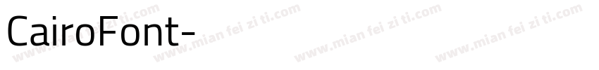 CairoFont字体转换