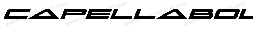 CapellaBoldItalic-l3zw字体转换
