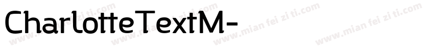 CharlotteTextM字体转换