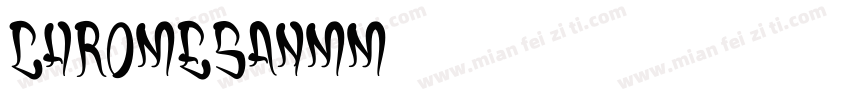 ChromeSanMM字体转换