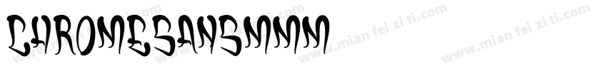 ChromeSansMMM字体转换