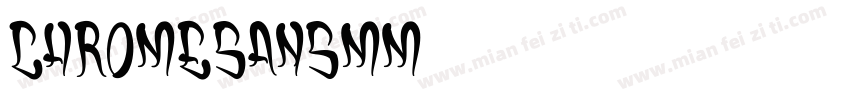 ChromeSansMM字体0字体转换