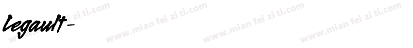 Legault字体转换