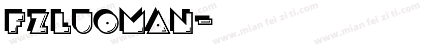 FzLuoMan字体转换
