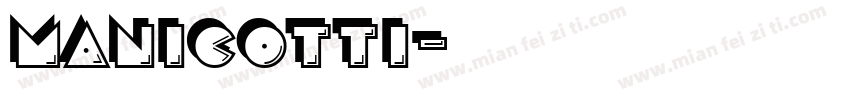 Manicotti字体转换