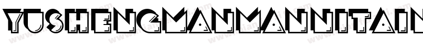 YuShengManManNiTaiNa字体转换