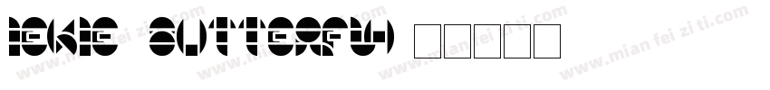 iekie_butterfly字体转换