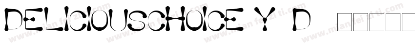 DeliciousChoice-y5d5字体转换