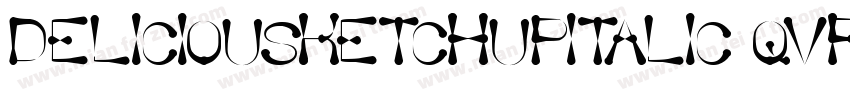 DeliciousKetchupItalic-qVR2字体转换