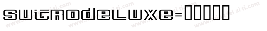 SutroDeluxe字体转换