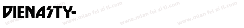 DIENASTY字体转换
