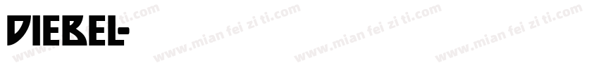 Diebel字体转换
