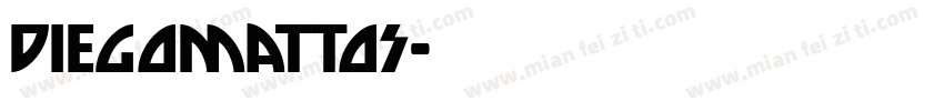 diegomattos字体转换