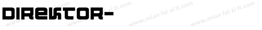 Direktor字体转换