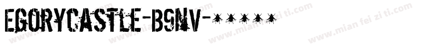 Egorycastle-B9nV字体转换