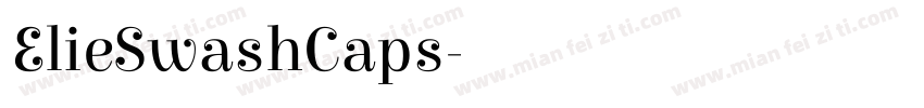 ElieSwashCaps字体转换