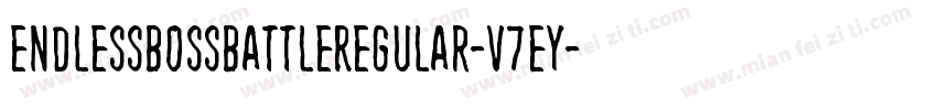 EndlessBossBattleRegular-v7Ey字体转换