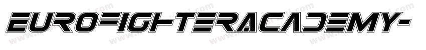EurofighterAcademy字体转换