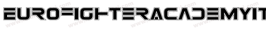 EurofighterAcademyItalic-3EAy字体转换