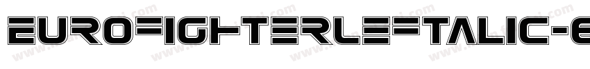 EurofighterLeftalic-63lq字体转换
