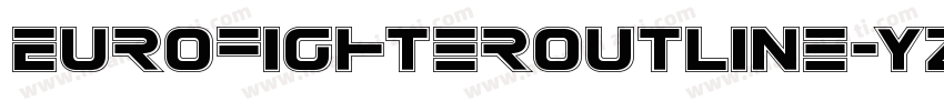 EurofighterOutline-yzRd字体转换