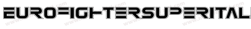 EurofighterSuperItalic-nzWV字体转换