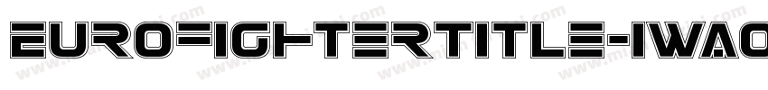 EurofighterTitle-1WA0字体转换