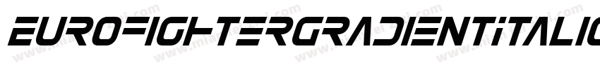EurofighterGradientItalic-Va9x字体转换