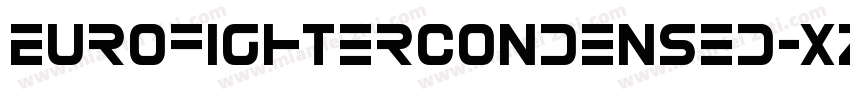 EurofighterCondensed-xz1V字体转换