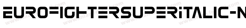EurofighterSuperItalic-nzWV字体转换