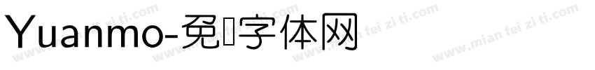 Yuanmo字体转换