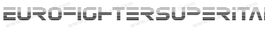 EurofighterSuperItalic-nzWV字体转换