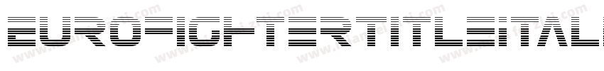 EurofighterTitleItalic-R4ZV字体转换