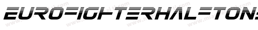 EurofighterHalftone字体转换