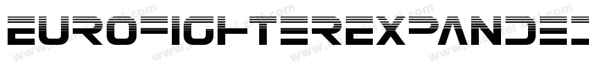 EurofighterExpanded-D9mx字体转换