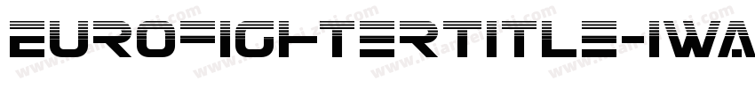 EurofighterTitle-1WA0字体转换