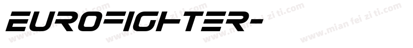 Eurofighter字体转换