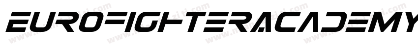 EurofighterAcademy字体转换