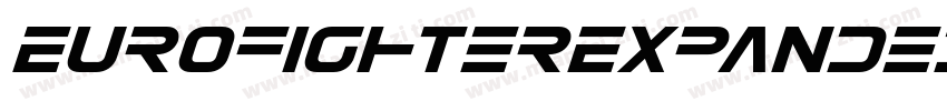 EurofighterExpanded-D9mx字体转换
